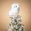 2022 Snowy Owl Tree Topper 12.5" H - Perfect For Nature Or Harry Potter Tree ! 1 2022 Snowy Owl Tree Topper 12.5" H - Perfect For Nature Or Harry Potter Tree ! -Hallmark MAGIC Ornaments Shop 000000snowywhite