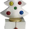 Lighted Silver Tree CANADIAN Rare EXCLUSIVE Stocking Hanger -Hallmark MAGIC Ornaments Shop 000castocking2