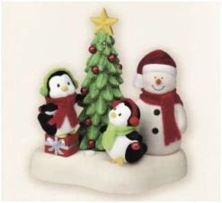 2007 Very Merry Trio ORNAMENT With Sound *Damaged Box