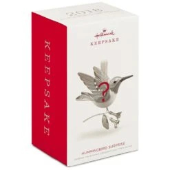 2018 Beauty Of Birds Hummingbird Surprise - GOLD - Rare -Hallmark MAGIC Ornaments Shop 1599qgo2213p 2