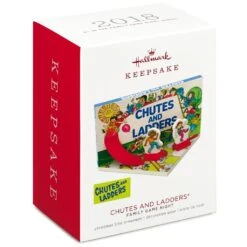 2018 Family Game Night #5 Chutes And Ladders -Hallmark MAGIC Ornaments Shop 1599qx9276p