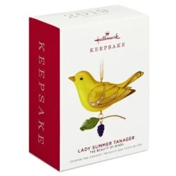 2019 Beauty Of Birds LADY Summer Tanager - LIMITED EDITION 6 2019 Beauty Of Birds LADY Summer Tanager - LIMITED EDITION -Hallmark MAGIC Ornaments Shop 1699qxe3167p