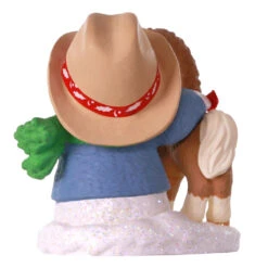 2020 Snow Buddies #23 - With Pony *Damaged Box -Hallmark MAGIC Ornaments Shop 1699qxr9141 06