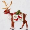 2018 Father Christmas's Reindeer PREMIERE LTD ED -Hallmark MAGIC Ornaments Shop 1799qxe3203