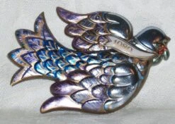 1980 Dove, Test FILLED Ornament - No Box