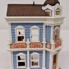 1988 Nostalgic House #5 - Hall Bros Card Shop - Damaged Box -Hallmark MAGIC Ornaments Shop 1988nost1