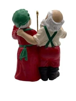 1990 Mr And Mrs Claus #5 - Popcorn Party 7 1990 Mr And Mrs Claus #5 - Popcorn Party -Hallmark MAGIC Ornaments Shop 1990popcorn1