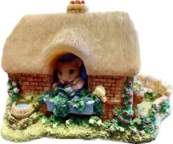 1991 Moustershire HYACINTH HOUSE With FLORA PHILPOTT 4" Figurine *No Box