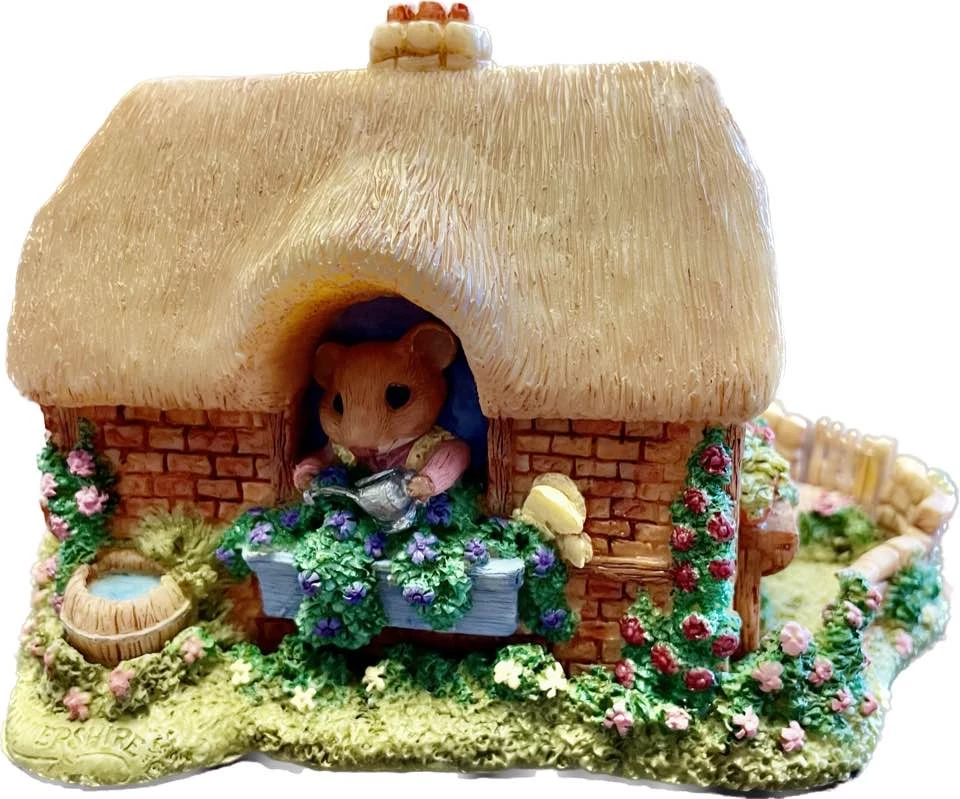 1991 Moustershire HYACINTH HOUSE With FLORA PHILPOTT 4" Figurine *No Box 3 1991 Moustershire HYACINTH HOUSE With FLORA PHILPOTT 4" Figurine *No Box