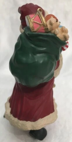 1991 Merry Olde Santa #2 - Santa With Staff -Hallmark MAGIC Ornaments Shop 1991merry2