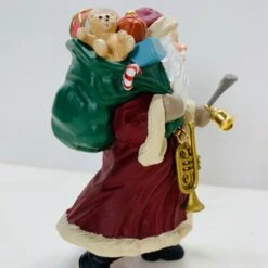 1991 Merry Olde Santa #2 - Santa With Staff -Hallmark MAGIC Ornaments Shop 1991merry4
