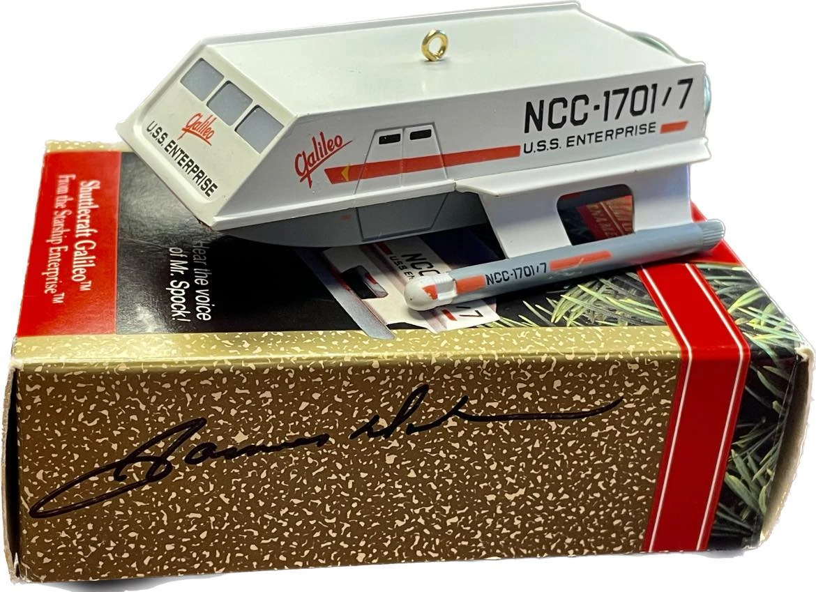 1992 Shuttlecraft Galileo *ACTOR SIGNED By James Doohan (Montgomery Scott "Scotty") 3 1992 Shuttlecraft Galileo *ACTOR SIGNED By James Doohan (Montgomery Scott "Scotty")