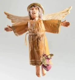 1993 Folk Art, Angel In Flight *ARTIST SIGNED By Linda Sickman