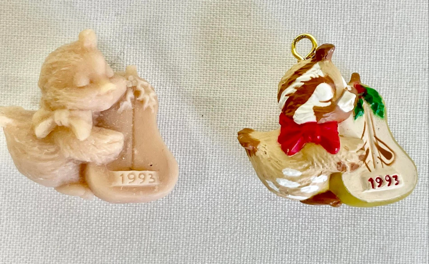 1993 Pear Shaped Tones - ARTIST ORIGINAL WAX SCULPT PROTOTYPE Miniature Ornament 3 1993 Pear Shaped Tones - ARTIST ORIGINAL WAX SCULPT PROTOTYPE Miniature Ornament