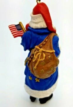 1996 Merry Olde Santa #7 - Patriotic Santa -Hallmark MAGIC Ornaments Shop 1996merry2