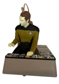 1997 Commander Data, Star Trek *Damaged Box -Hallmark MAGIC Ornaments Shop 1997commander1