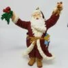 1998 Merry Olde Santa #9 - Santa With Bells & Holly -Hallmark MAGIC Ornaments Shop 1998merry