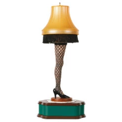 2021 A Christmas Story - THE LEG LAMP - Premium Porcelain -Hallmark MAGIC Ornaments Shop 1999qxi2371 06 1