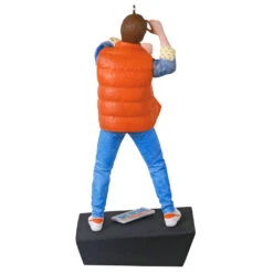 2020 Back To The Future - Marty McFly -Magic SLIGHTLY DAMAGED BOX -Hallmark MAGIC Ornaments Shop 1999qxi2541 06