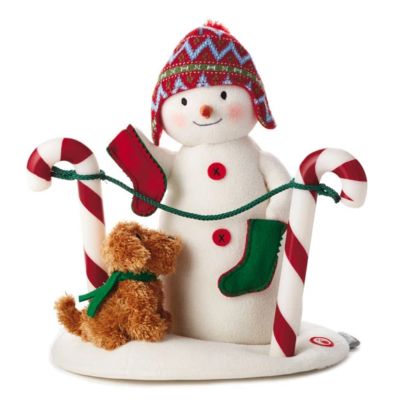 2017 Stockings Hung With Care Plush Tabletopper 3 2017 Stockings Hung With Care Plush Tabletopper