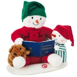 2019 Story Time Snowman - MUSICAL PLUSH TABLETOP With MOTION