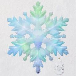 2018 Stunning Snowflake MUSIC & LIGHT SHOW Tree Topper