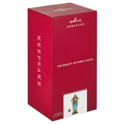 2020 Beauty Of Birds Clock TABLETOP *Click For Video -Hallmark MAGIC Ornaments Shop 1qfm3354 04 1