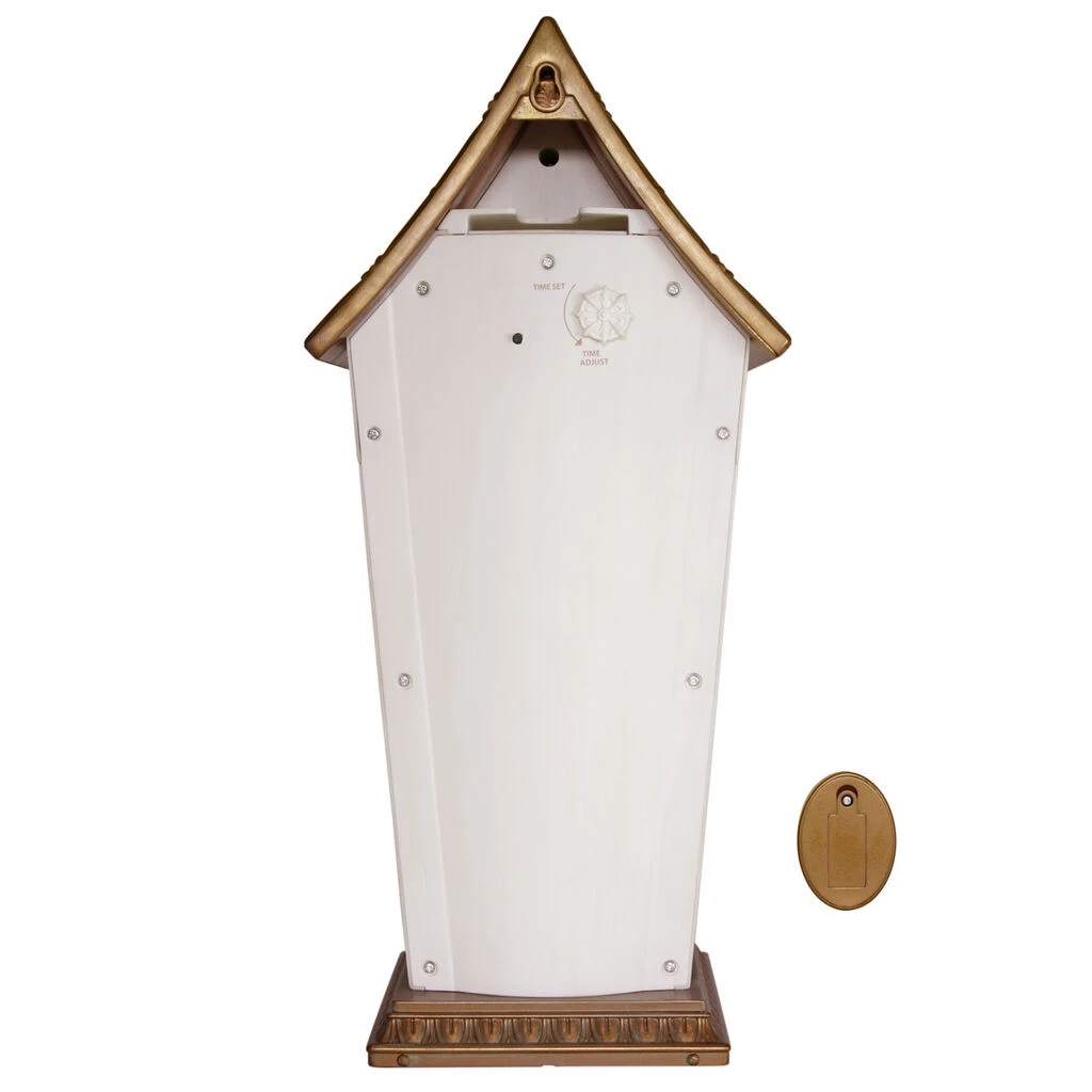 2020 Beauty Of Birds Clock TABLETOP *Damaged Box 6 2020 Beauty Of Birds Clock TABLETOP *Damaged Box - Image 4