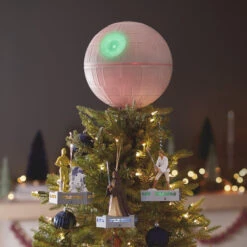 2022 Star Wars Death Star Storyteller Tree Topper -Hallmark MAGIC Ornaments Shop 1qfm3362 02