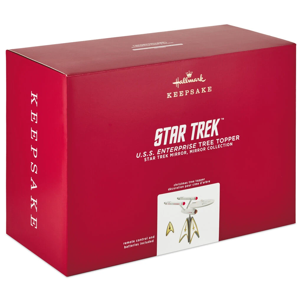 2022 Star Trek USS Enterprise Interactive Tree Topper - *Sound/Light Show 7 2022 Star Trek USS Enterprise Interactive Tree Topper - *Sound/Light Show - Image 5