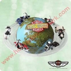 2003 Around The World Harley-Davidson -SOUND & MOVEMENT * Damaged Box