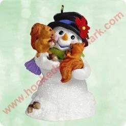 2003 Snow Buddies #6 - With Squirrels *ARTIST SIGNED By Tammy Haddix