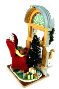 2003 Christmas Window #1 - Dreaming Of Santa -Hallmark MAGIC Ornaments Shop 2003window1