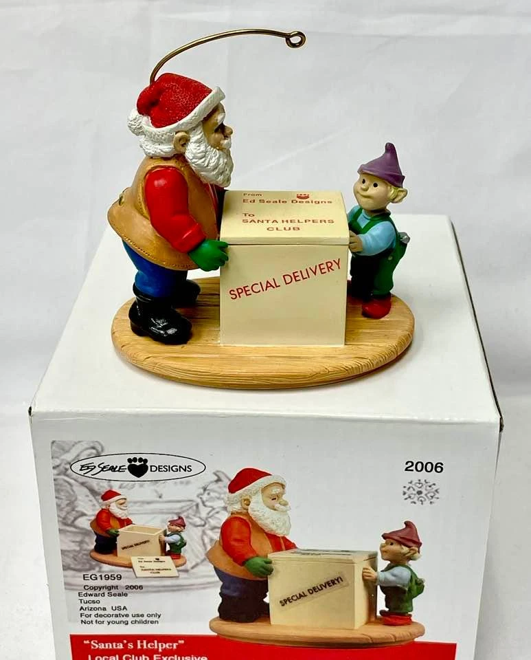 2006 SANTA'S HELPER - Local Club Excl - RARE - By Ed Seale Designs 6 2006 SANTA'S HELPER - Local Club Excl - RARE - By Ed Seale Designs - Image 4