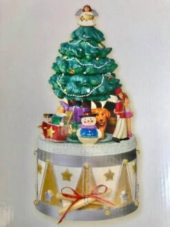 2006 Toyland Treasures -RARE 11" TABLETOP- LOW PRODUCTION - Windup Music & Rotation - Artist Signed !