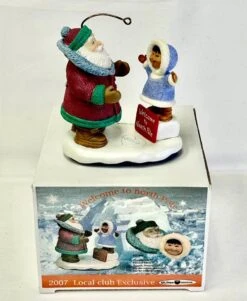 2007 WELCOME TO NORTH POLE - Local Club Excl - RAREST - By Ed Seale Designs -Hallmark MAGIC Ornaments Shop 2007welcometonp