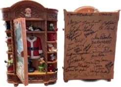 2010 Santa's Armoire *FULLY SIGNED By 28 ARTISTS - Event Signing Piece