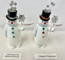 2009 Magical Snowman, RARE CLUB EVENT REPAINT..low Production Of JUST 60 -Hallmark MAGIC Ornaments Shop 2013magicalsnowman1