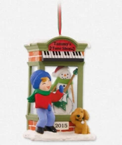 2015 Christmas Window #13 - Tammy's Tune Shop *Slightly Damaged Box