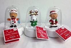 2016 Peanuts Happy Tapper Charlie Brown -Hallmark MAGIC Ornaments Shop 2016happytappers set 2
