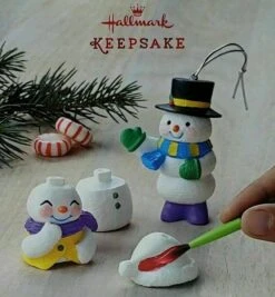 2017 Create Your Own Snowman - CLUB EVENT Workshop Special -Hallmark MAGIC Ornaments Shop 2017createwavingsnowman2 1