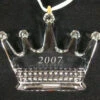 2007 Hallmak Logo Full Lead Crystal Crown - *No Box
