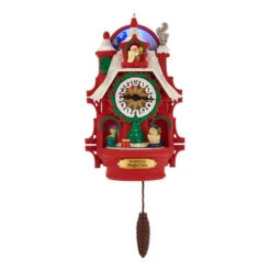 2017 Santa's Magic Cuckoo Clock ORNAMENT- Repaint Limited Ed Of 5000