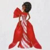 2019 Holiday Barbie African American 4.5" Keepsake Version -Hallmark MAGIC Ornaments Shop 2019holidayafam