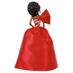 2019 Holiday Barbie African American 4.5" Keepsake Version -Hallmark MAGIC Ornaments Shop 2019holidayafam1