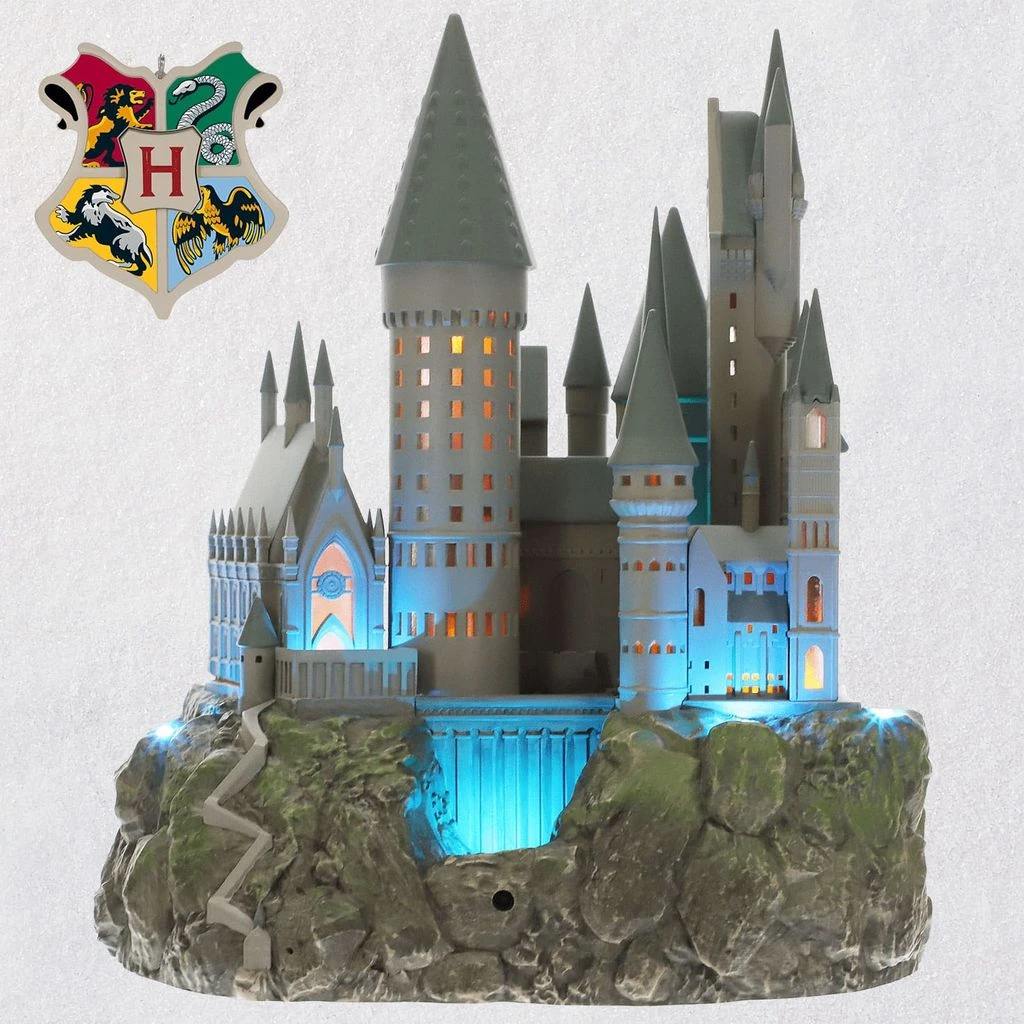 2020 Harry Potter Hogwarts Castle Tree Topper _ *Damaged Box 3 2020 Harry Potter Hogwarts Castle Tree Topper _ *Damaged Box