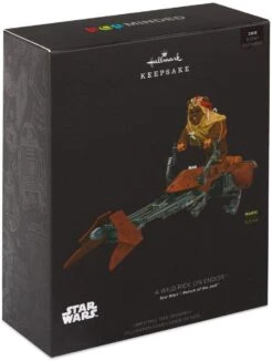 2019 COMIC CON - Wild Ride On Endor - EWOK - Only 3200 Made! -Hallmark MAGIC Ornaments Shop 2019sdccendor