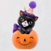2019 Halloween, Tiny Black Cat - MINIATURE 2 2019 Halloween, Tiny Black Cat - MINIATURE -Hallmark MAGIC Ornaments Shop 2019tiny