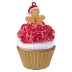 2020 Christmas Cupcake #11 - Gingerbread Cutie