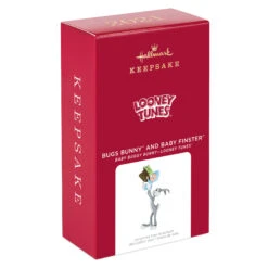 2021 Looney Tunes Bugs Bunny And Baby Finster -Hallmark MAGIC Ornaments Shop 202120bugs202